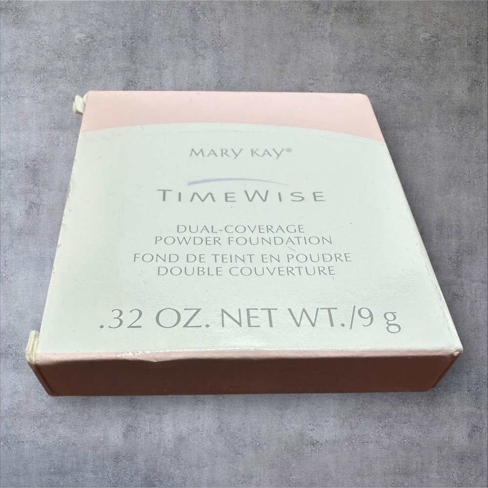 Mary Kay Dual-Coverage Powder Foundation 8928 Beige 400 TimeWise .32oz NIB NEW - Picture 2 of 6